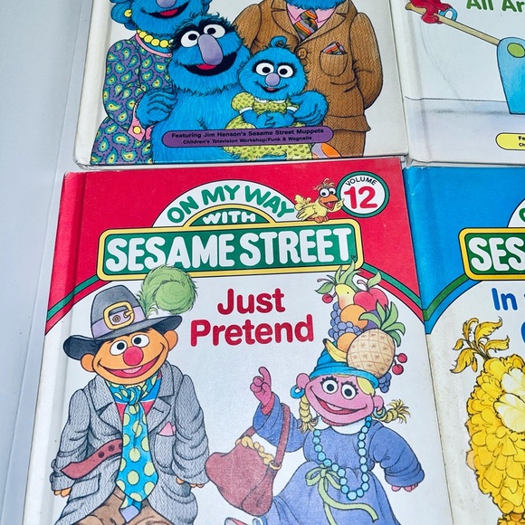 Vintage Sesame Street Book lot - Picture 6 of 8